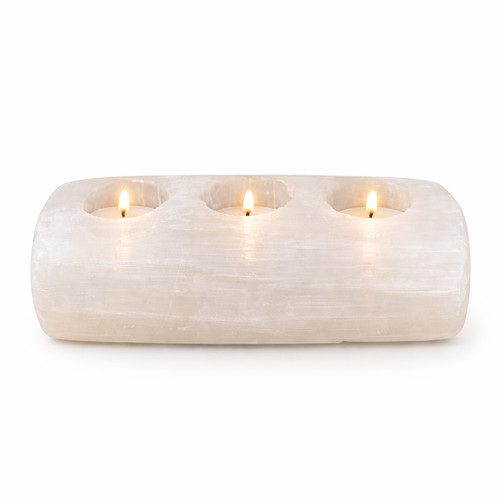 Portacandele selenite tealight - selenite,