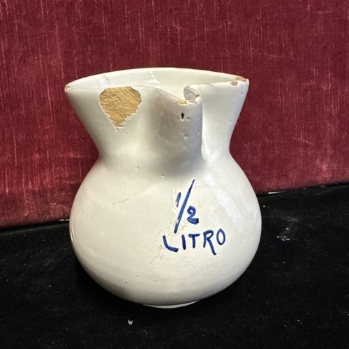 Antica brocca vino mezzo litro - vino,