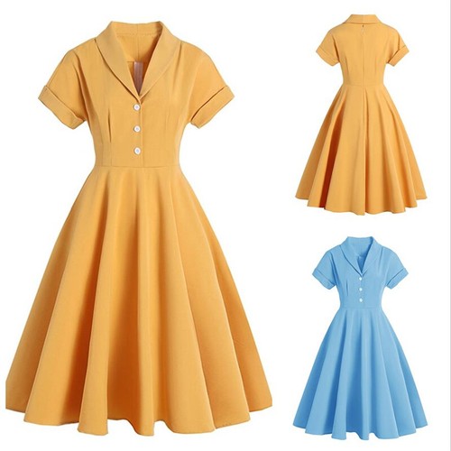 Abito swing vintage donna - vintage, da
