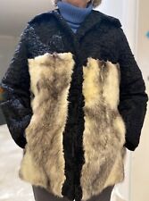 Pelliccia Astrakan e Visone ottime condizioni