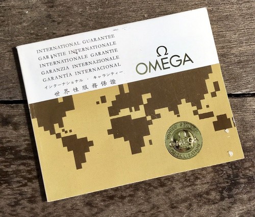 Omega vintage guarantee - omega,