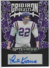 PAUL KRAUSE Autograph 2024