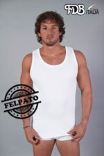 CANOTTA UOMO FDB ART. 35 FELPA