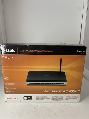 Link rangebooster wbr 2310 - d-link, wbr-2310