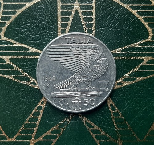 50 centesimi 1942 xx - ($),