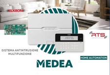Impianto Di Allarme Elkron Medea 32 + Tastiera Gsm Chiavi