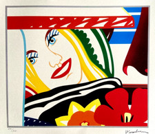 Tom Wesselmann Litografia COA originale firmata o.p numerata [Robert Indiana)