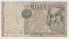 Italy- 1000 Mille Lire - 1982