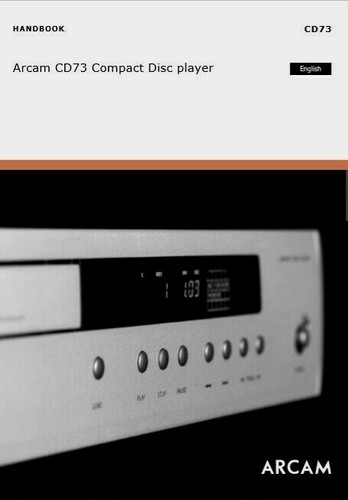 Arcam cd73 lettore - cd73,