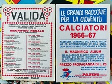 Panini calciatori 1966 - calciatori, 1966/67