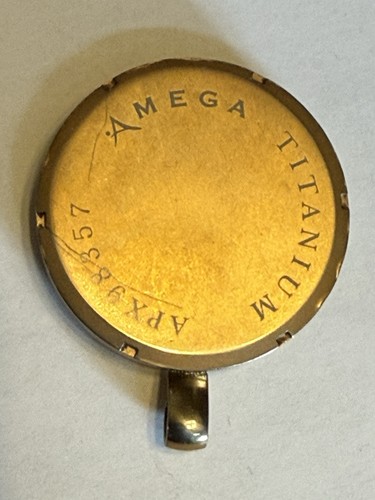 Omega titanio ciondolo - titanio, ciondolo/cassa