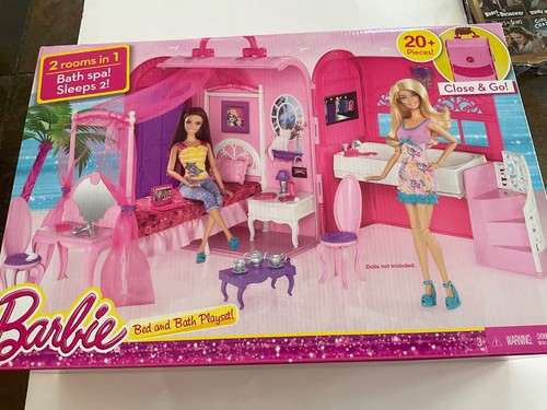 Barbie playset letto bagno - barbie,
