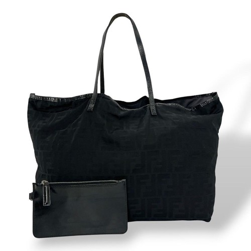 Borsa fendi zucca tela - borsa, con