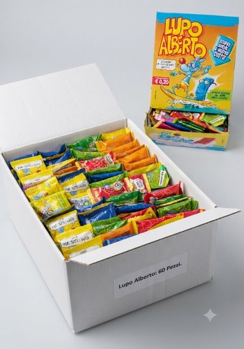Caramelle gommose lupo alberto - lupo,