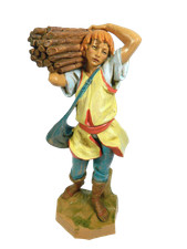 Pastore con Legna Fontanini Cm