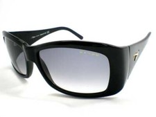 Oxydo Pauline Occhiali Da Sole Neri Lucidi Con Lenti Grigie Chiare 807 LF