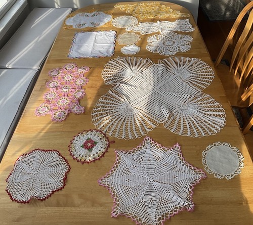 Doily misto vintage sm - doily, &