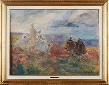 Plinio Nomellini - Acquarello