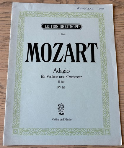 Mozart adagio per violino - mozart,