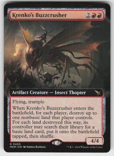 Krenko buzzcrusher extended - krenko's, (extended