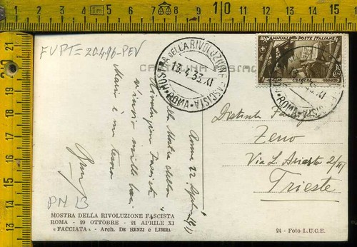 Regno cartolina annullo - e,