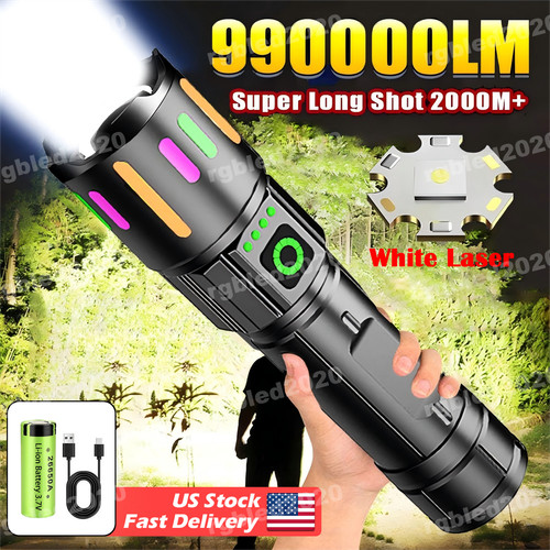 Torcia led super luminosa mini - led,