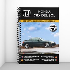 HONDA CRX DEL SOL : Libretto