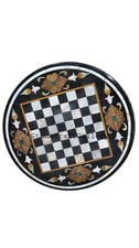 15 " Marmo Scacchi Table Top