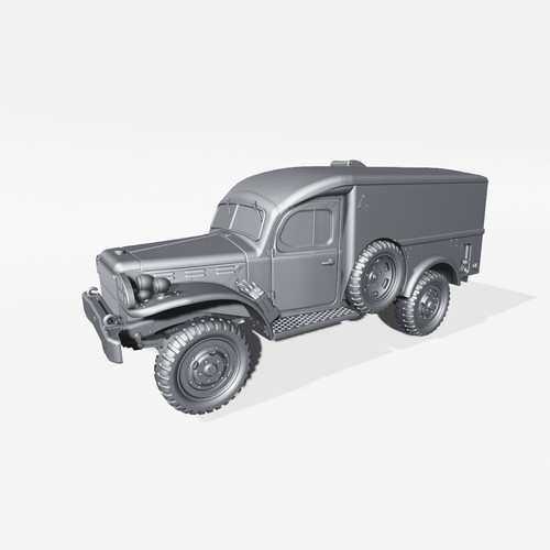 Ambulanza dodge 1 - ambulanza, 1/72
