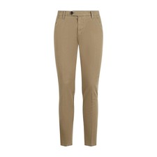 Roy Roger's - Pantalone beige tasca a filo new rolf per uomo