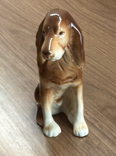 Statuina porcellana cane - porcellana, "cane