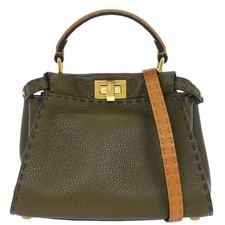 Borsa a mano Fendi in pelle