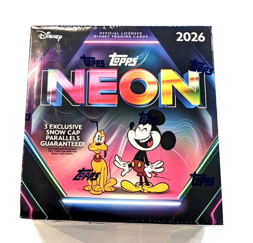 2026 topps disney neon - 2026,