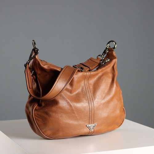 Prada borsa hobo vera pelle - borsa,