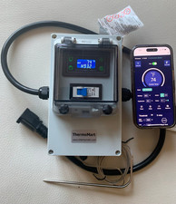 Regolatore Temperatura WiFi Smart Affumicatore Elettrico Grill BBQ Plug Play+Timer 20A