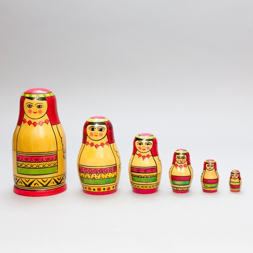 Matrioska legno nesting - matrioska,