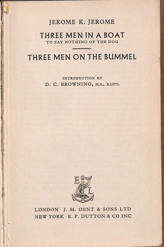 Three men boat - men, a