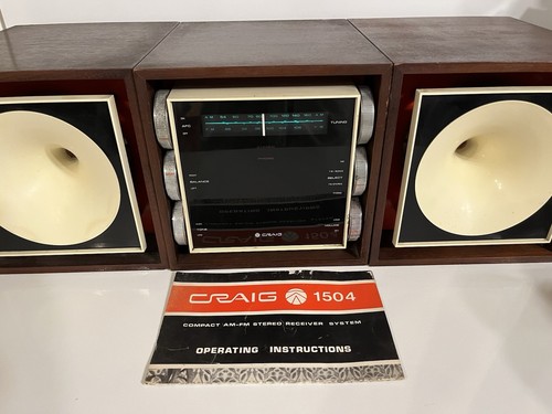 Radio epoca craig 1504 - radio, metà