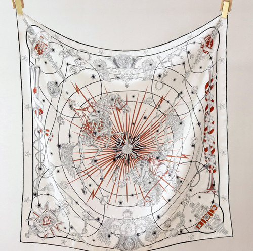 Sciarpa bandana pura - , seta