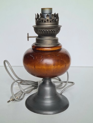 Lampada petrolio elettrificata - petrolio,