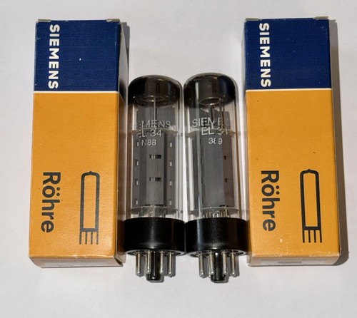 Coppia tubi siemens 6ca7 - tubi, el34