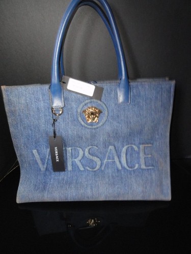 Borsa grande versace logo oro - borsa,