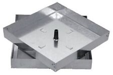 Chiusino Sigillo 10/10 Zincato Porta pavimento pozzetto marciapiedi mattonella