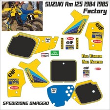  SUZUKI rm 125 Cross 1984 1985