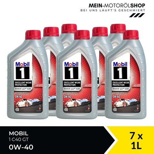 Olio motore mobil c40 - 1, gt