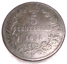 ART. 031  - 5  CENTESIMI  1861