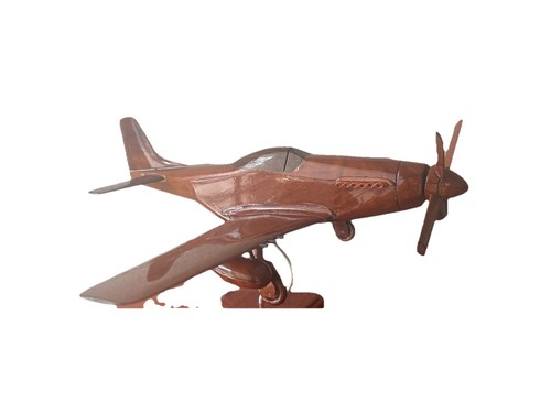 Aereo p51 mustang legno - p51,