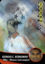 card Calcio Animotion Prominter 2003 # SERGIO C. SERGINHO Milan