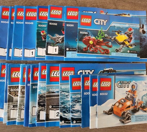 Lotto manuali istruzioni lego - manuali,