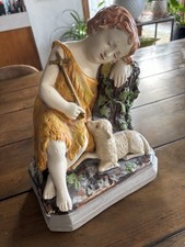 Statua Gesù Bambino e Agnello